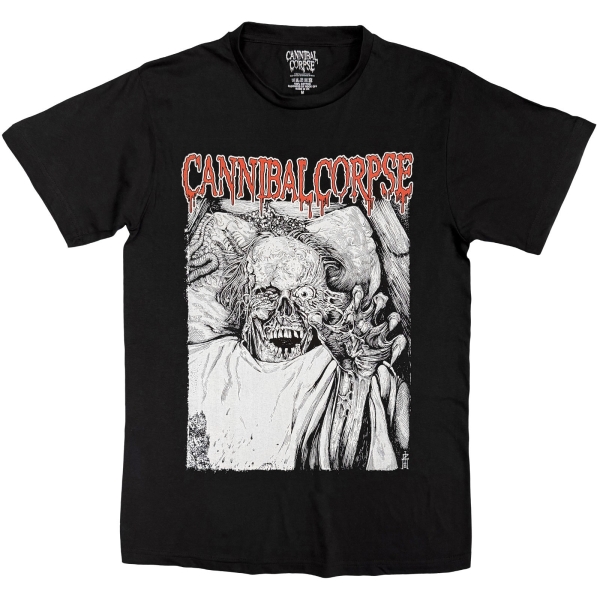 Cannibal Corpse - Rotting Coffin Uni Bl T-Shirt in the group MERCHANDISE / T-shirt / Nyheter / Hårdrock at Bengans Skivbutik AB (5695024r)