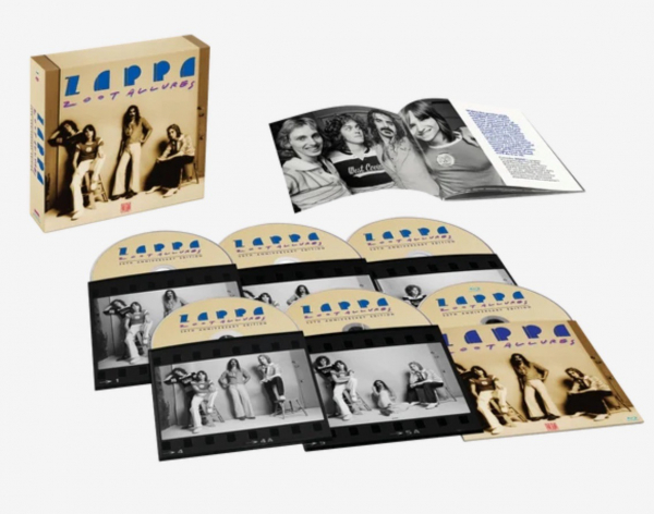 Frank Zappa The Mothers Of Invention - Zoot Allures 50Th Anniversary (5Cd+Bluray) in the group MUSIK / CD+Blu-ray / Kommande / Pop-Rock at Bengans Skivbutik AB (5695061)