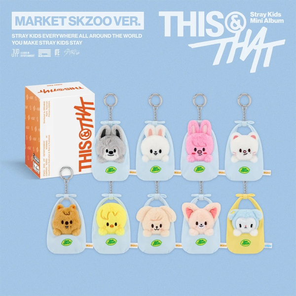Stray Kids - This & That (Market Skzoo Ver.) (Random Ver.) in the group MERCHANDISE / Merch+Code / Kommande / K-Pop at Bengans Skivbutik AB (5695127)