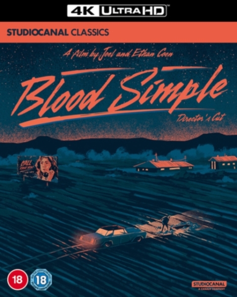 Movie - Blood Simple: Director's Cut in the group Movies / Film UHD-4K /  /  at Bengans Skivbutik AB (5695140)