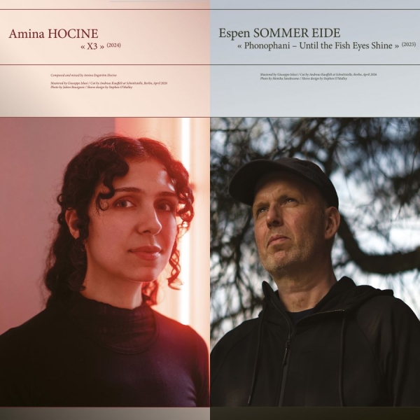 Amina Hocine / Espen Sommer Eide - X3 / Phonophani - Unit The Fish Eye in the group VINYL / Upcoming releases / Dance-Techno at Bengans Skivbutik AB (5695408)