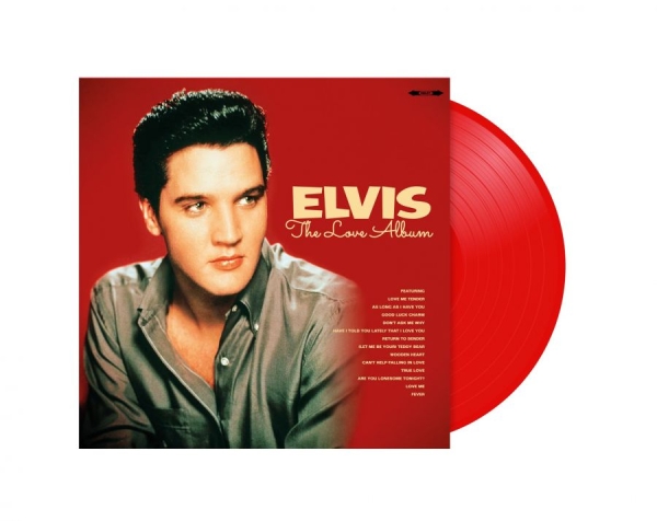 Presley Elvis - Love Album The (Red Vinyl Lp) in the group VINYL / Upcoming releases / Pop-Rock at Bengans Skivbutik AB (5695424)