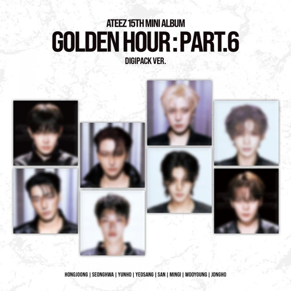 Ateez - Golden Hour : Part.6 (Digipack Ver.) (Random Ver.) in the group CD / Upcoming releases / K-Pop at Bengans Skivbutik AB (5695465)