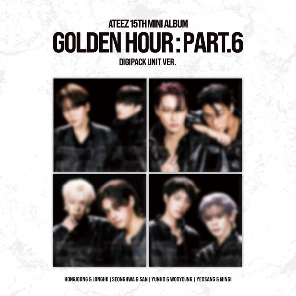 Ateez - Golden Hour : Part.6 (Digipack Unit Ver.) (Random Ver.) in the group CD / Upcoming releases / K-Pop at Bengans Skivbutik AB (5695466)