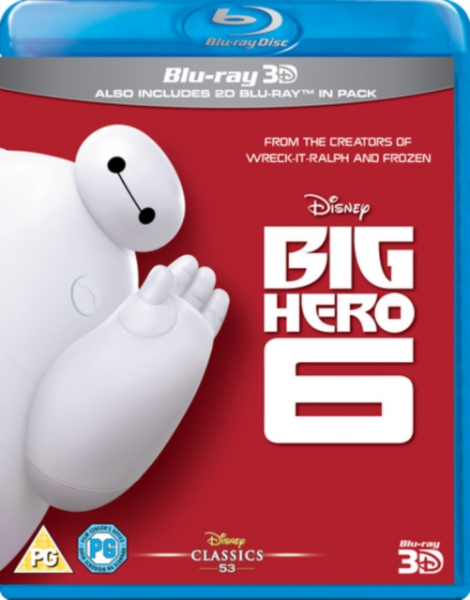 Movie - Big Hero 6 in the group Movies at Bengans Skivbutik AB (5695500)