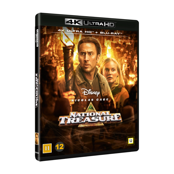 Movie - National Treasure (4K UHD + Blu-ray) in the group Movies / Film UHD-4K / Adventure at Bengans Skivbutik AB (5695512)