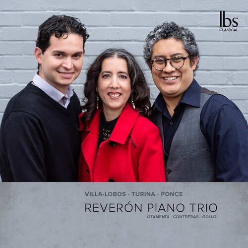 Reverón Piano Trio - Villa-Lobos, Turina & Ponce in the group CD / Klassiskt at Bengans Skivbutik AB (5695575)
