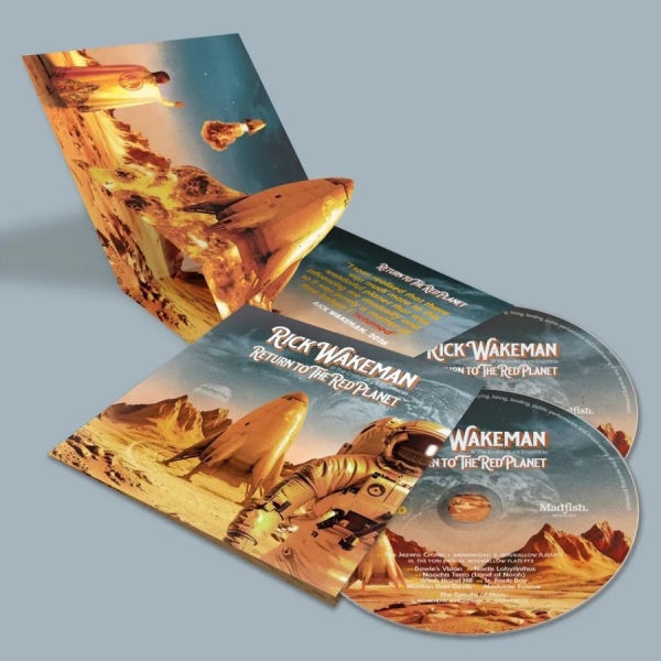 Wakeman Rick - Return To The Red Planet (Pop-Up Cd in the group MUSIK / CD+Blu-ray / Nyheter / Pop-Rock at Bengans Skivbutik AB (5695625)