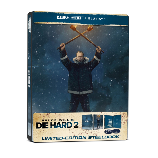 Movie - Die Hard 2 (Ltd Steelbook 2-disc / 4K UHD + Blu-ray) in the group Movies / Film UHD-4K / Action at Bengans Skivbutik AB (5695846)
