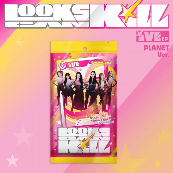 Ive - Looks Can Kill (Planet Ver.) in the group MERCHANDISE / Merch+Code / Kommande / K-Pop at Bengans Skivbutik AB (5695849)