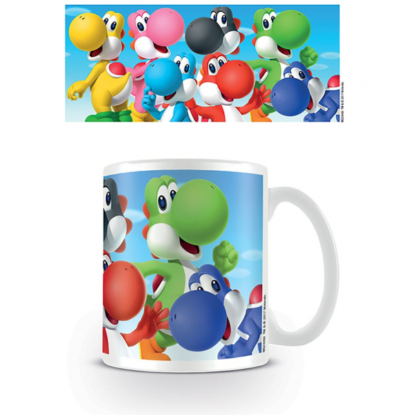 Super Mario - Yoshi's Mug in the group MERCH / Home & decor / Mugs at Bengans Skivbutik AB (5696538)