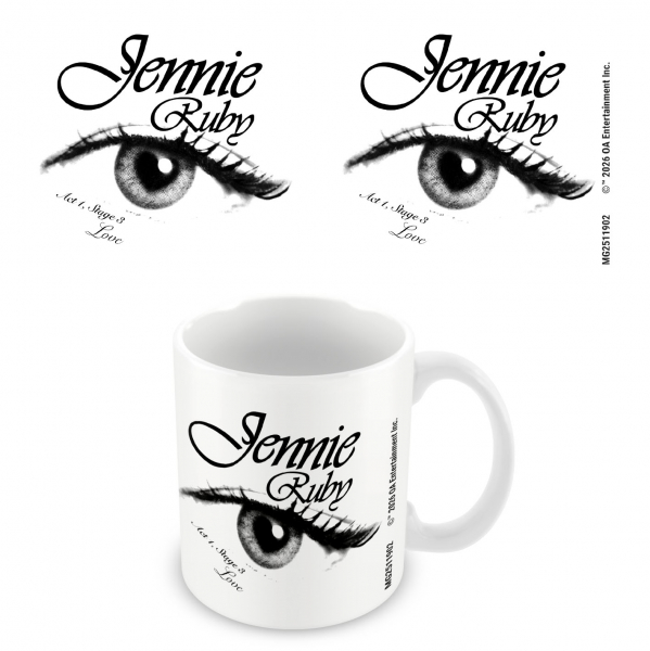 Jennie - Love White Pod Mug in the group MERCH / Home & decor / Mugs at Bengans Skivbutik AB (5696545)