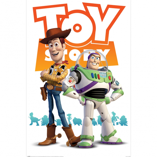 Toy Story - Woody N Buzz Maxi Poster 91,5 X 61 Cm in the group MERCH / Posters at Bengans Skivbutik AB (5696565)