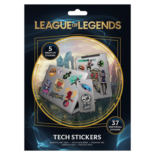League Of Legends - Caitlyn Tech Stickers in the group MERCH / Gadgets / Stickers at Bengans Skivbutik AB (5696601)