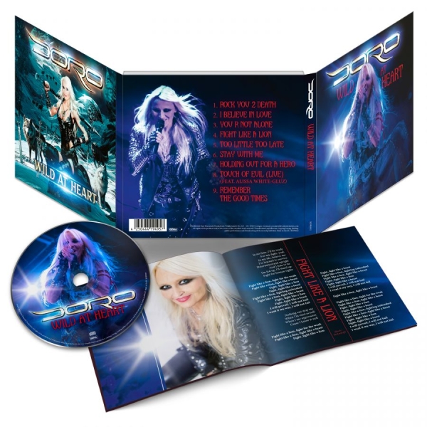 Doro - Wild At Heart (Digipack) Random Cov in the group CD / Upcoming releases / Hårdrock at Bengans Skivbutik AB (5696706)
