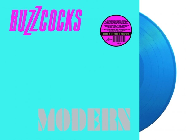 Buzzcocks - Modern (Blue Vinyl Lp) in the group VINYL / Pop-Rock at Bengans Skivbutik AB (5696743)