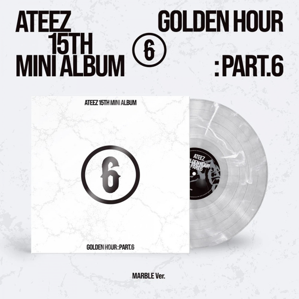 Ateez - Golden Hour : Part.6 (Marble Ver.) in the group VINYL / Upcoming releases / K-Pop at Bengans Skivbutik AB (5696764)