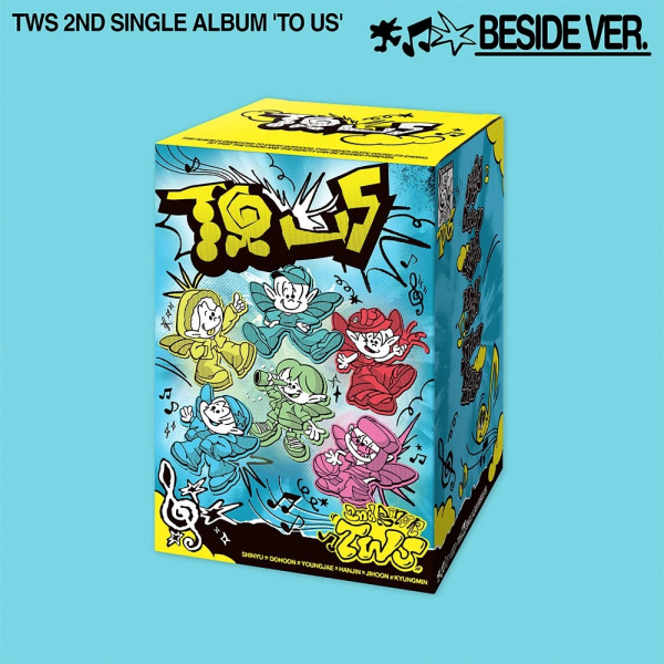 Tws - To Us (Beside Ver.) in the group MERCHANDISE / Merch+Code / Kommande / K-Pop at Bengans Skivbutik AB (5696790)