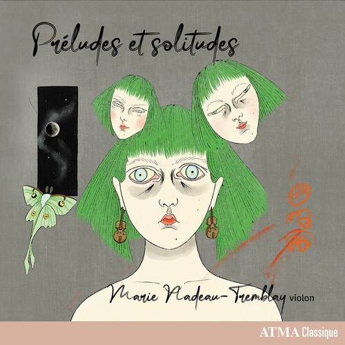 Nadeau-Tremblay Marie - Préludes & Solitudes in the group CD / Bestsellers at Bengans Skivbutik AB (5696895)