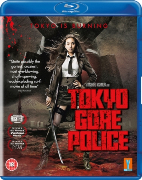 Movie - Tokyo Gore Police in the group Movies / Film Blu-ray / Science Fiction at Bengans Skivbutik AB (5697292)