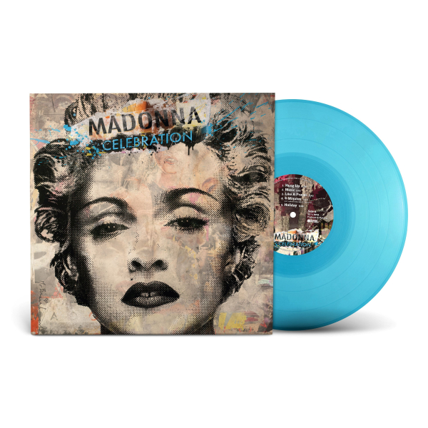 Madonna - Celebration (Translucent Light Blue Vinyl) in the group VINYL / Upcoming releases / Pop-Rock at Bengans Skivbutik AB (5697356)