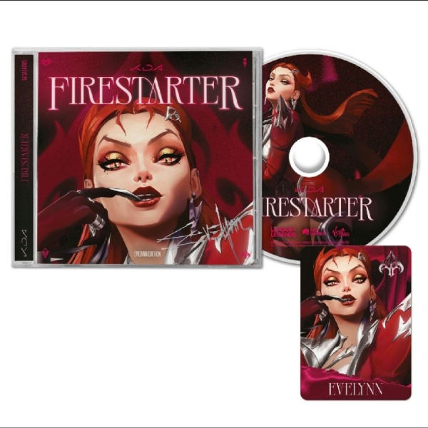 K/Da - Firestarter (Ep) in the group CD / Upcoming releases / K-Pop,Pop-Rock at Bengans Skivbutik AB (5697462)