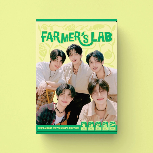 Zerobaseone - 2027 Seasons Greetings Farmers Lab in the group MERCHANDISE / Merch / Kommande / K-Pop at Bengans Skivbutik AB (5697566)