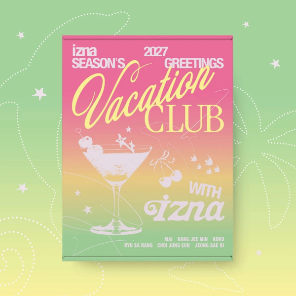 izna - 2027 Seasons Greetings Vacation CLub With Izna in the group MERCHANDISE / Merch / Kommande / K-Pop at Bengans Skivbutik AB (5697568)
