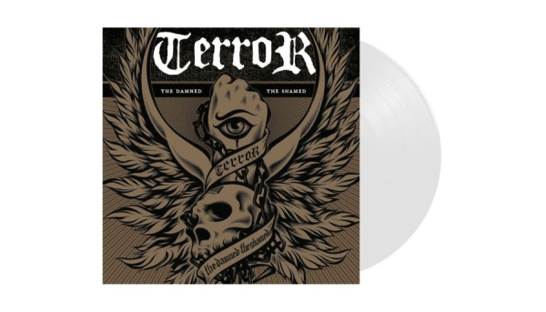 Terror - Damned The, The Shamed (White Vinyl in the group VINYL / Most Pre-Ordered at Bengans Skivbutik AB (5698032)