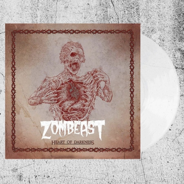Zombeast - Heart Of Darkness (White Vinyl Lp) in the group VINYL / Most Pre-Ordered at Bengans Skivbutik AB (5698080)