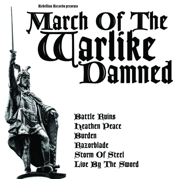 Various Artists - March Of The Warlike Damned (Black in the group VINYL / Most Pre-Ordered at Bengans Skivbutik AB (5698196)