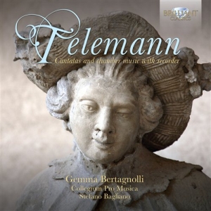 Telemann - Cantatas in the group Externt_Lager /  at Bengans Skivbutik AB (570293)