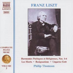 Liszt Franz - Piano Music Vol 3 in the group Externt_Lager /  at Bengans Skivbutik AB (570798)
