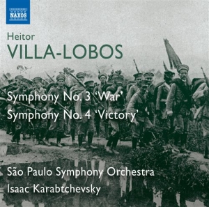 Villa-Lobos - Symphonies Vol 2 in the group Externt_Lager /  at Bengans Skivbutik AB (571019)