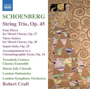 Schoenberg - String Trio in the group Externt_Lager /  at Bengans Skivbutik AB (571024)