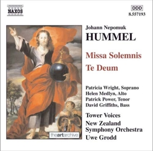 Hummel Johann Nepomuk - Missa Solemnis in the group Externt_Lager /  at Bengans Skivbutik AB (571173)