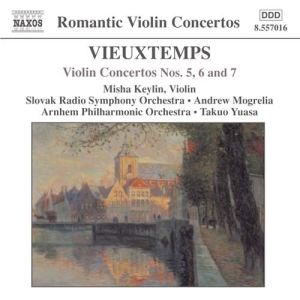 Vieuxtemps Henry - Violin Concertos 5-7 in the group CD / Klassiskt at Bengans Skivbutik AB (571982)