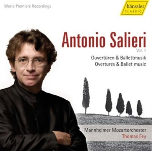 Salieri Antonio - Overtures & Ballet Music in the group Externt_Lager /  at Bengans Skivbutik AB (572576)