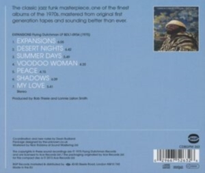 Smith Lonnie Liston And The Cosmic - Expansions in the group CD / Jazz at Bengans Skivbutik AB (573800)