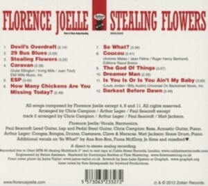 Joelle Florence - Stealing Flowers in the group CD / Pop-Rock at Bengans Skivbutik AB (573805)