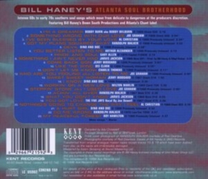 Various Artists - Bill Haney's Atlanta Soul Brotherho in the group CD / Pop-Rock,RnB-Soul at Bengans Skivbutik AB (573937)