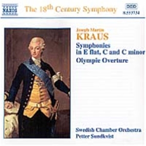 Kraus Joseph Martin - Symphonies Vol 1 in the group Externt_Lager /  at Bengans Skivbutik AB (575530)
