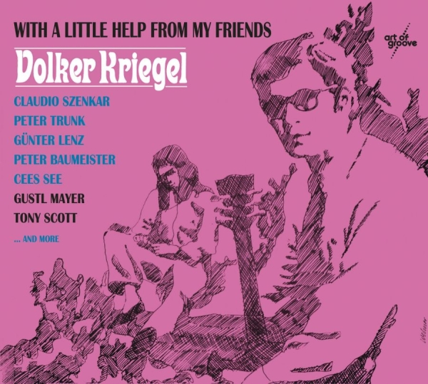 Kriegel Volker - With A Little Help From My Friends in the group CD / Jazz/Blues at Bengans Skivbutik AB (575841)