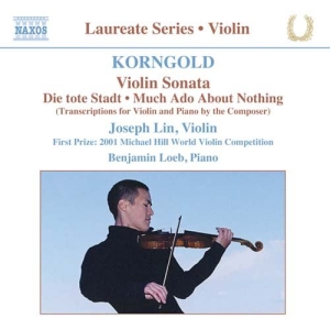 Korngold Erich Wolfgang - Violin & Piano Music in the group Externt_Lager /  at Bengans Skivbutik AB (576158)