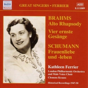 Brahms/Schumann - Alto Rhapsody in the group CD / Klassiskt at Bengans Skivbutik AB (579527)