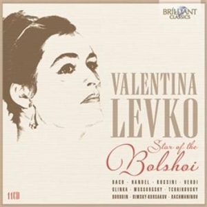Levko Valentina - Star Of The Bolshoi in the group CD / Klassiskt at Bengans Skivbutik AB (580737)