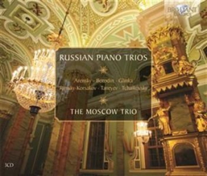 Blandade Artister - Russian Piano Trios in the group CD / Övrigt at Bengans Skivbutik AB (580770)