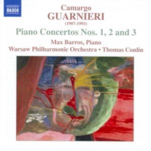 Guarnieri Camargo - Pianokonsert Nr 1-3 in the group Externt_Lager /  at Bengans Skivbutik AB (581533)