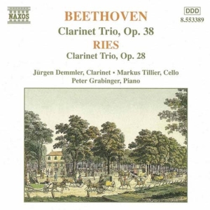 Beethoven/Ries - Clarinet Trios in the group Externt_Lager /  at Bengans Skivbutik AB (581849)