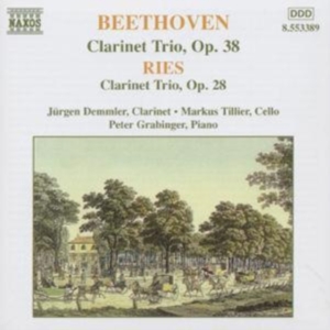 Beethoven/Ries - Clarinet Trios in the group Externt_Lager /  at Bengans Skivbutik AB (581849)